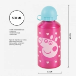 Kovová láhev Peppa Pig - Licencovaný produkt