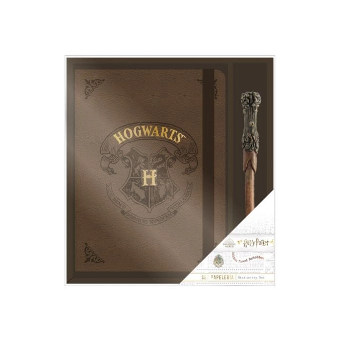 Harry Potter Hogwarts notebook and pen set - licensed product