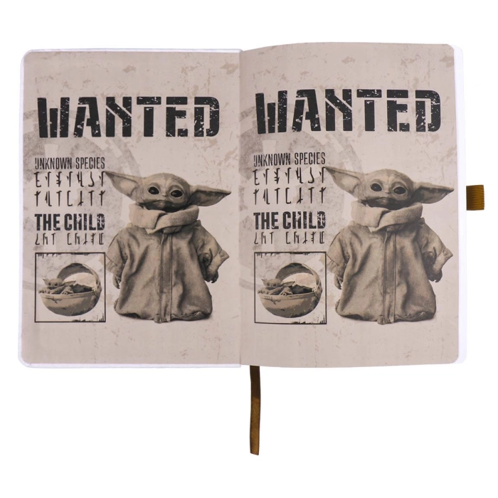 Disney Mandalorian A5 notebook or diary - licensed product