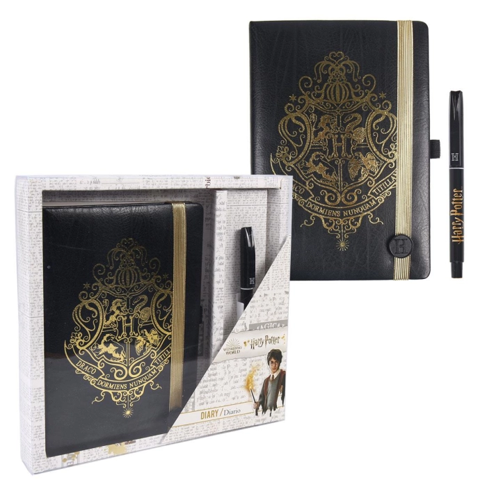 Sada zápisníku a pera Harry Potter - Licenční produkt