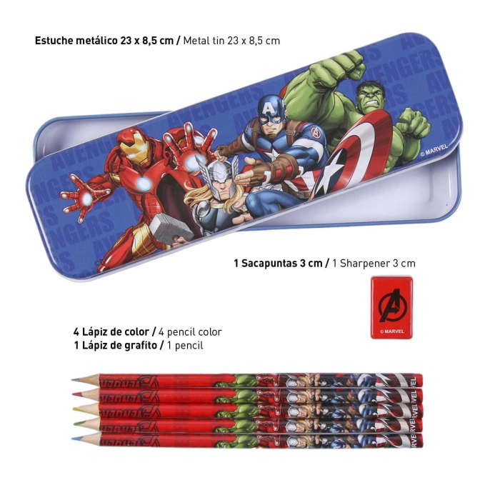 Marvel Avengers school supplies set - licensed product