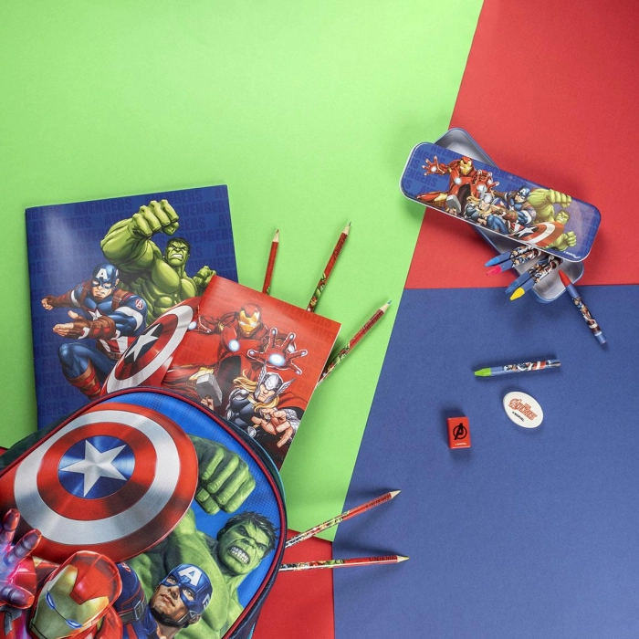Marvel Avengers school supplies set - licensed product