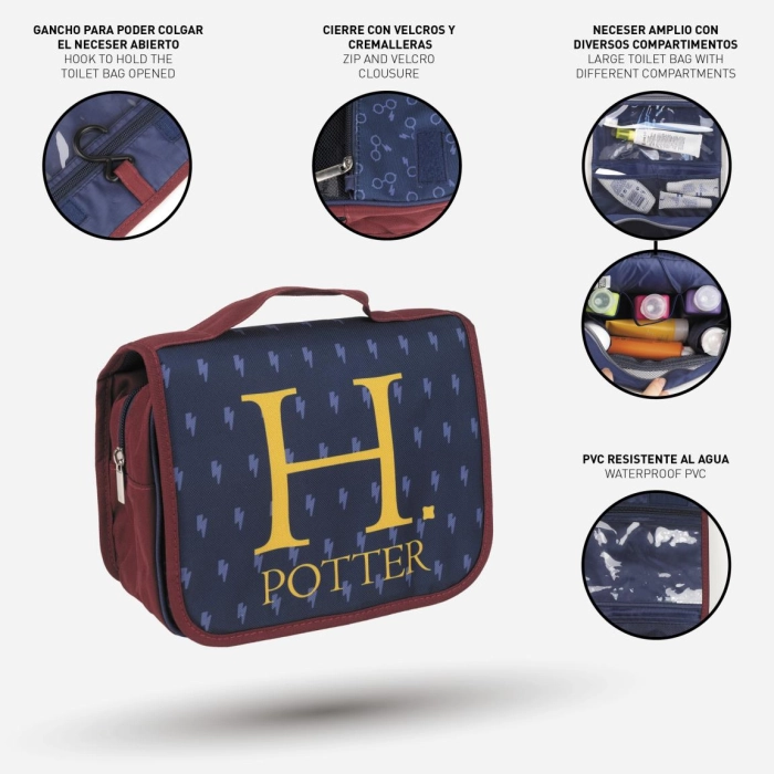 Harry Potter utazási kozmetikai táska - licencelt termék