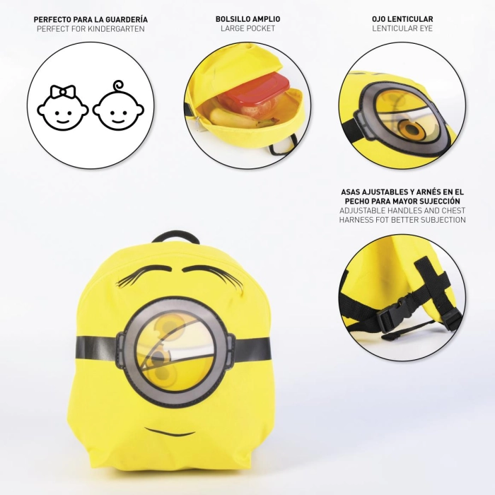 Minions backpack for kids - licensed product