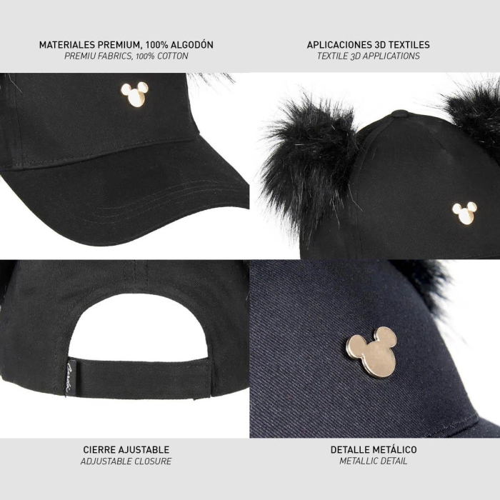Mickey Mouse cap for adults - licensed product