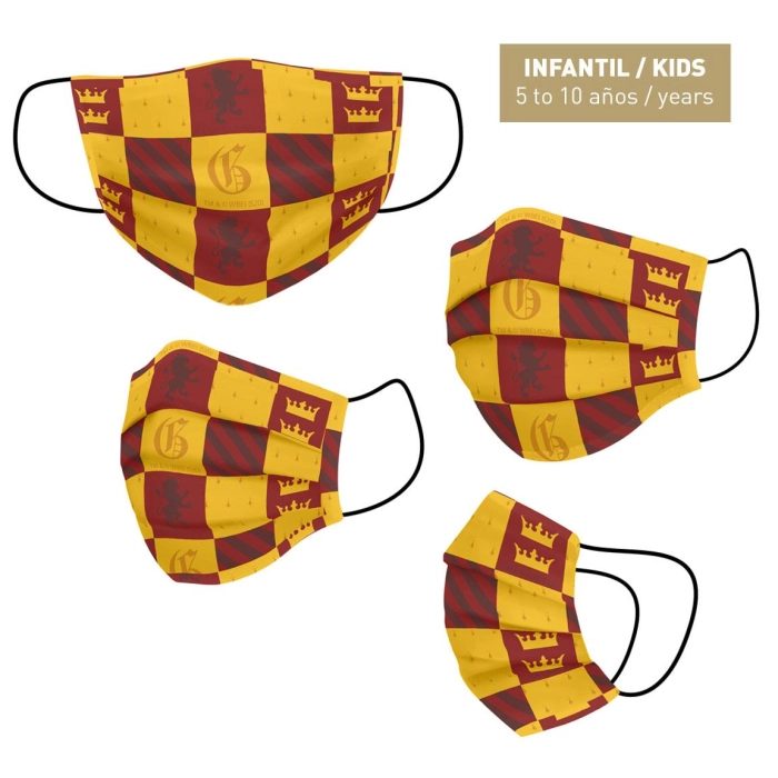 Mouth and Nose Mask - Children's Size - Reusable - Harry Potter