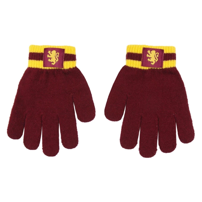 Harry Potter Nebelvírský klobouk + šála + rukavice - licencovaný produkt velikost 4-8 let (53 cm)