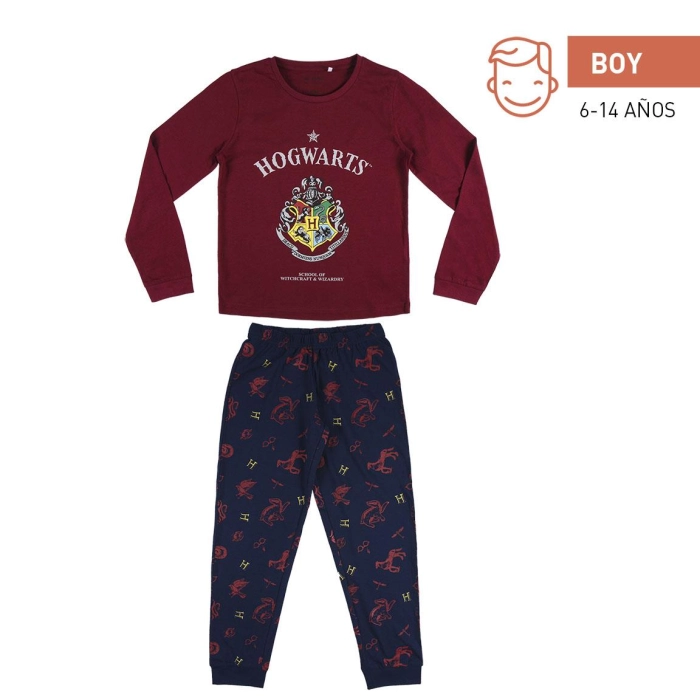 Harry Potter Hogwarts pajamas - sizes 6-14 years - licensed product