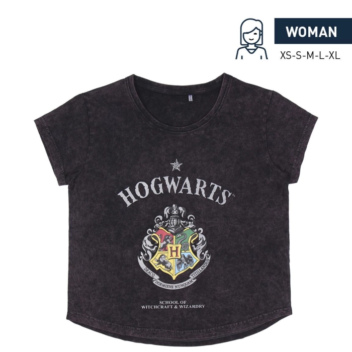 Dámske tričko Harry Potter Hogwarts - licencovaný produkt XS-XL