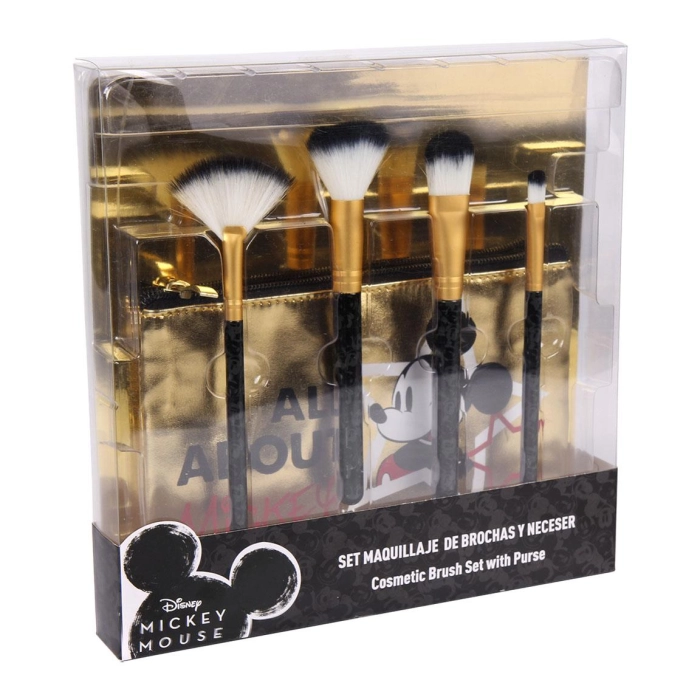 A set of brushes + cosmetic bag Mickey Mouse Disney - licensed product