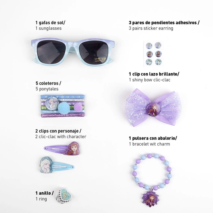 Kozmetická taštička Frozen II s príslušenstvom - licenčný produkt