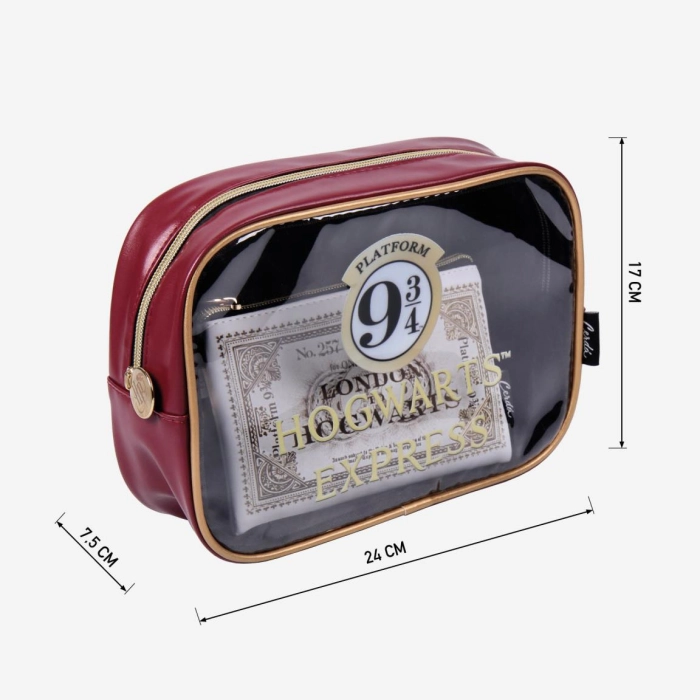 Harry Potter travel set cosmetic bag + sachet - licensed product