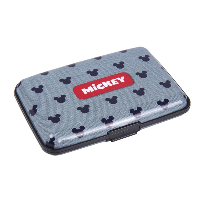 Fém Disney Mickey Mouse kártyatartó - licencelt termék