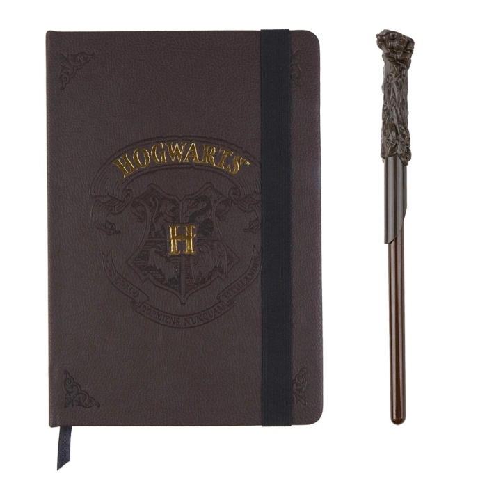 Harry Potter Hogwarts notebook and pen set - licensed product