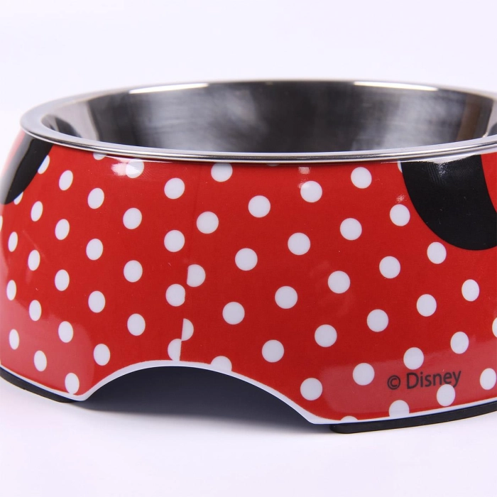 A set of two bowls for a Minnie Mouse pet - S