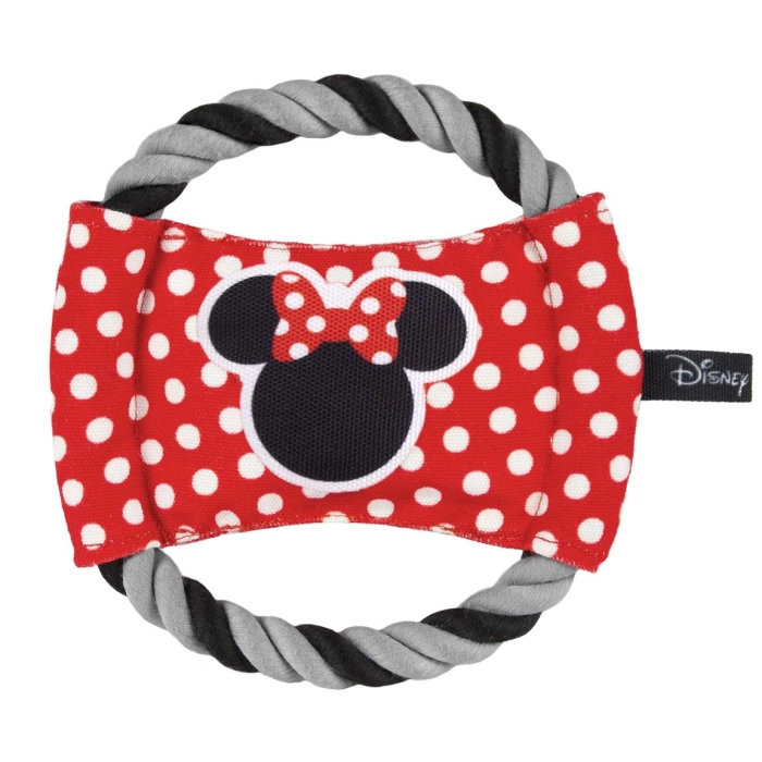 Kousátko a čistič zubů pro psy Minnie Mouse - Licenční produkt