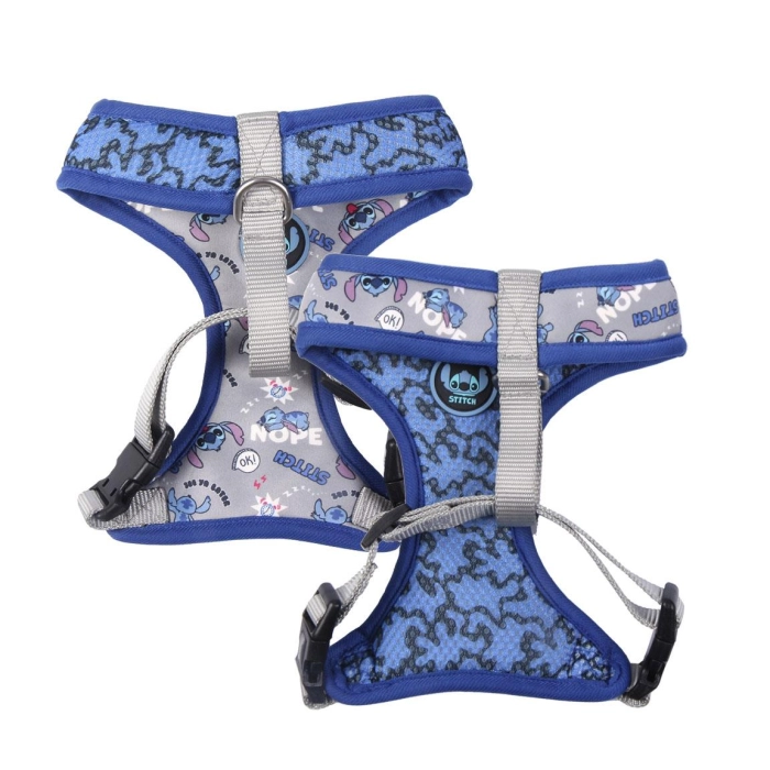 Disney Stitch double-sided dog harness - XXS/XS