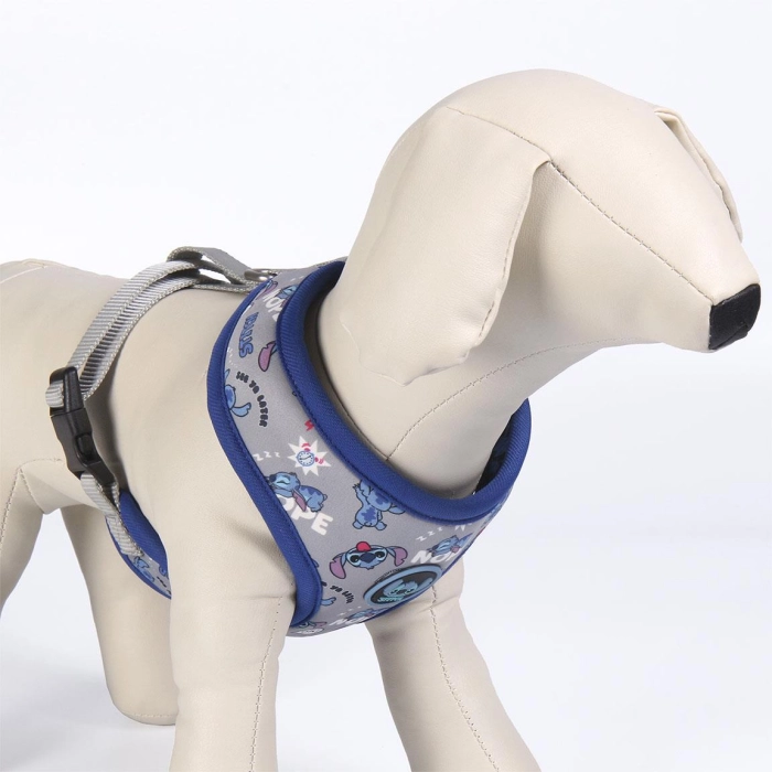 Disney Stitch double-sided dog harness - XXS/XS