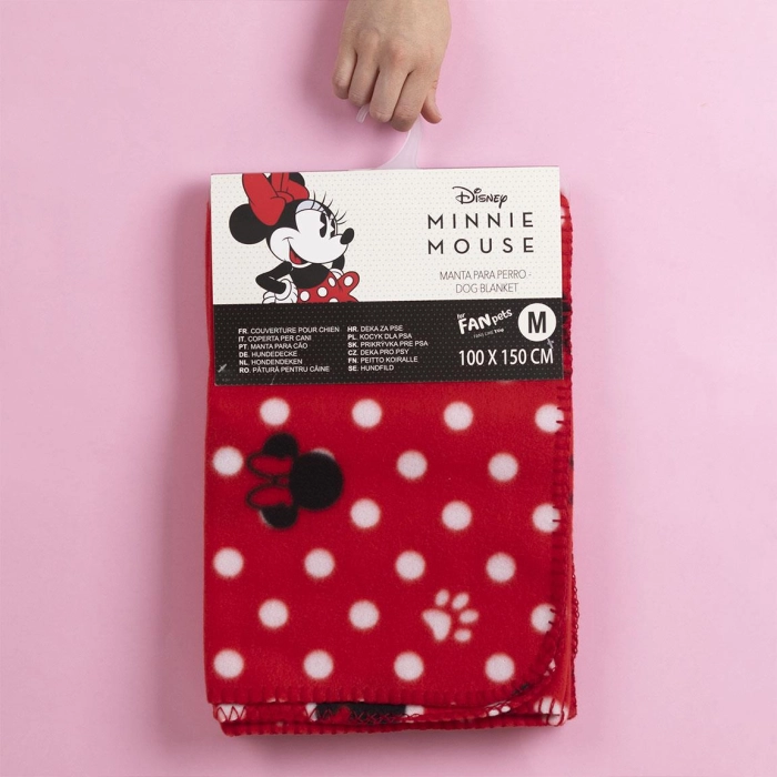 Deka pro psy Disney Minnie Mouse 100x150 cm - licencovaný produkt
