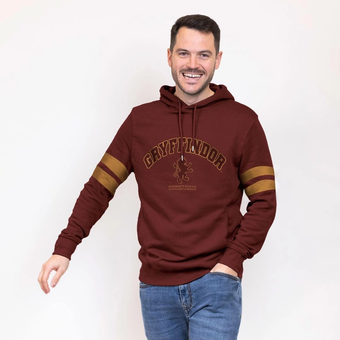 Felnőtt Harry Potter Griffendél kapucnis pulóver - licencelt termék
