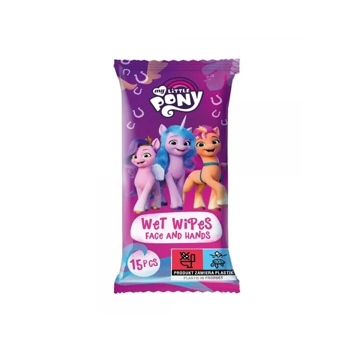 My Little Pony nedves törlőkendők 15 db
