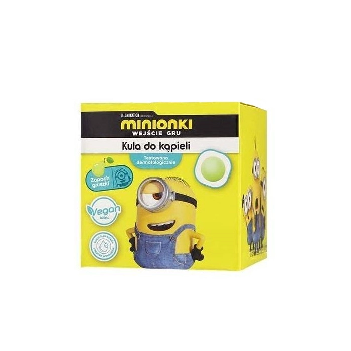 Large bath bomb Minions - pear