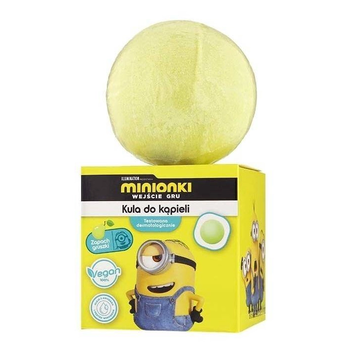 Large bath bomb Minions - pear