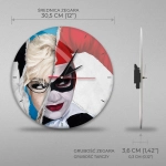 Nástenné hodiny Harley Quinn 30,5 cm - Licenčný produkt