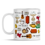 Keramický hrnek Friends - licencovaný produkt