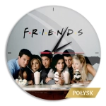 Nástenné hodiny 29 cm - Friends - Licenčný produkt