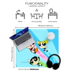 Powerpuff Girls desk mat - 50x45 cm