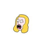 Rick and Morty magnet - licensed product