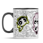 Powerpuff Girls ceramic mug - licensed product