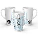 Powerpuff Girls ceramic latte mug - licensed product