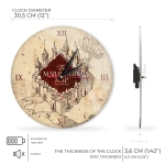 Wall clock 30,5 cm - Harry Potter - Licensed product
