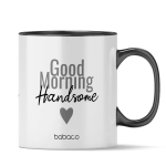 Good Morning Handsome ceramic mug - Babaco licensed product