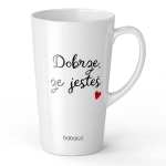 Keramický hrnek XL Latte - Je dobře, že jsi