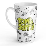 Tom & Jerry ceramic latte mug - licensed product