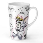 Tom & Jerry ceramic latte mug - licensed product
