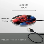 Spider Man Marvel indukčná nabíjačka - licencovaný produkt