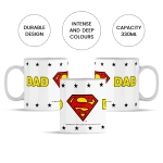 Keramische Dad Superman Tasse - lizenziertes Produkt