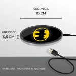 Batman DC Comics indukciós töltő - licencelt termék