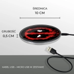 Deadpool Marvel induction charger - licensed product