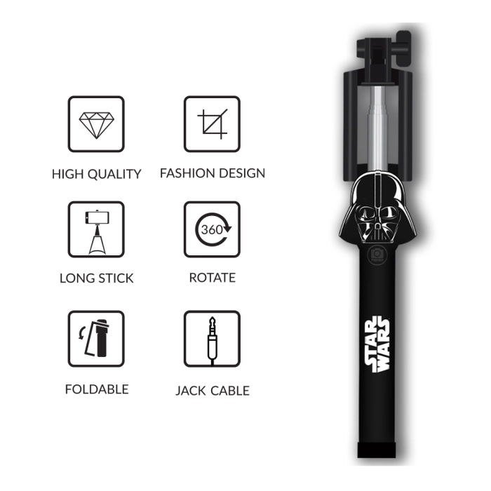 Teleszkópos telefonkar - Selfie Stick - Disney