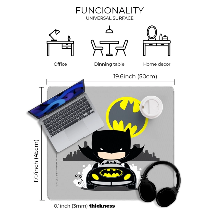 DC Batman desk mat - 50x45 cm