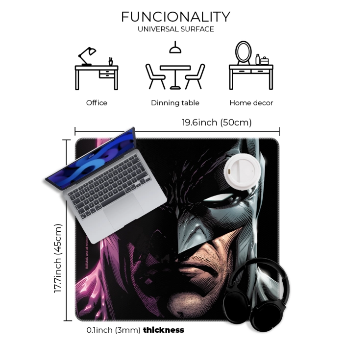 DC Batman desk mat - 50x45 cm