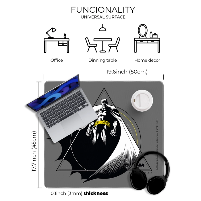 DC Batman desk mat - 50x45 cm