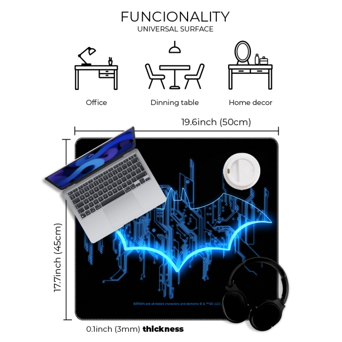 DC Batman desk mat - 50x45 cm
