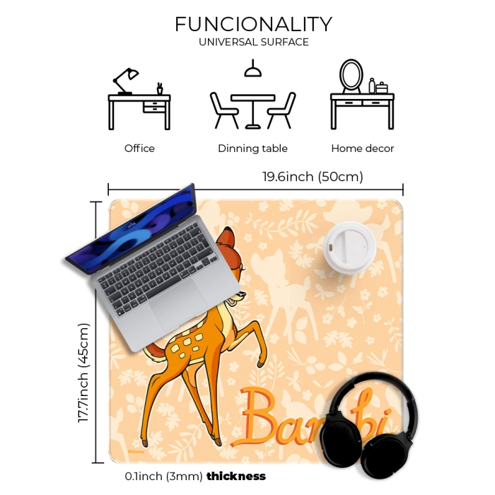 Disney Bambi desk mat - 50x45 cm