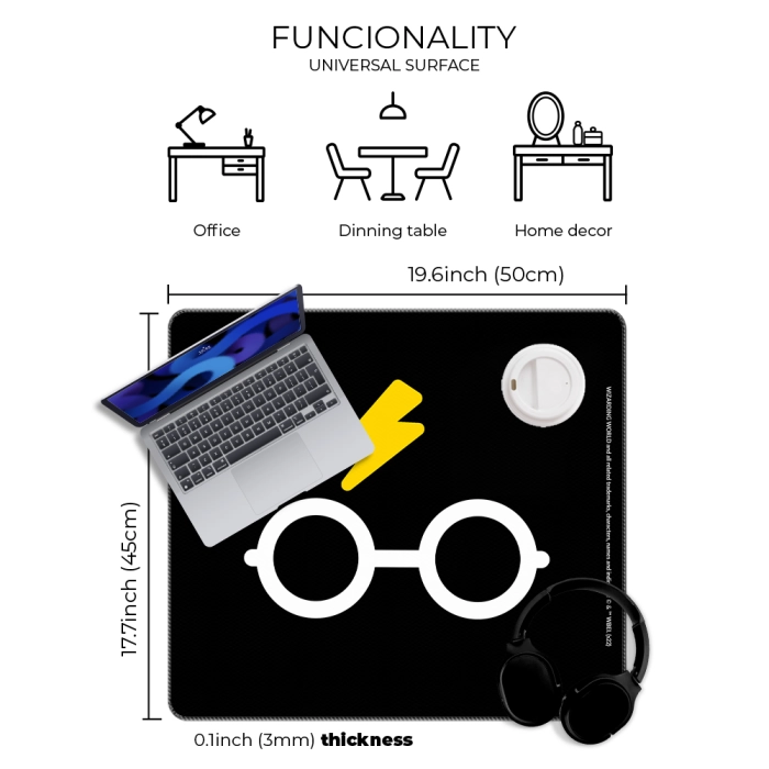 Harry Potter desk mat - 50x45 cm